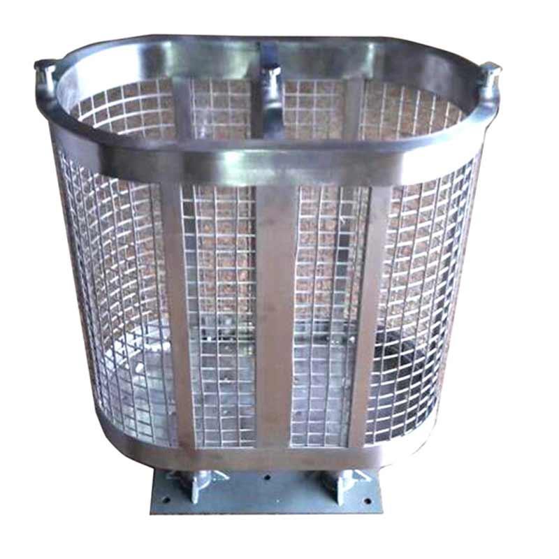 Dual Unit Ovel Shape Dustbin