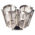 Dual Unit Round Shape Dustbin
