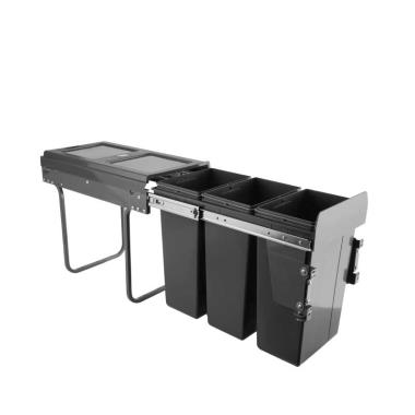 Kitchen Waste Bin 3 Compartments | Ozone