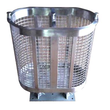 Dual Unit Ovel Shape Dustbin | Ozone