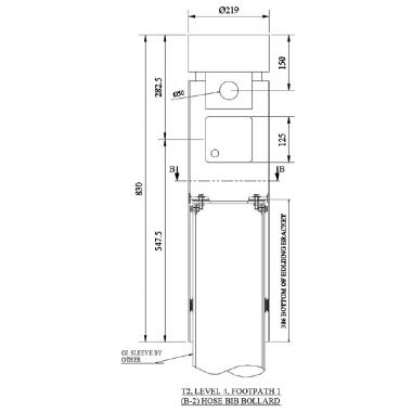 Hose Bib Bollard